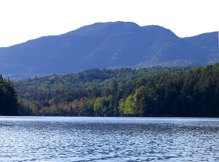 Ampersand Mountain from Middle Saranac Lake