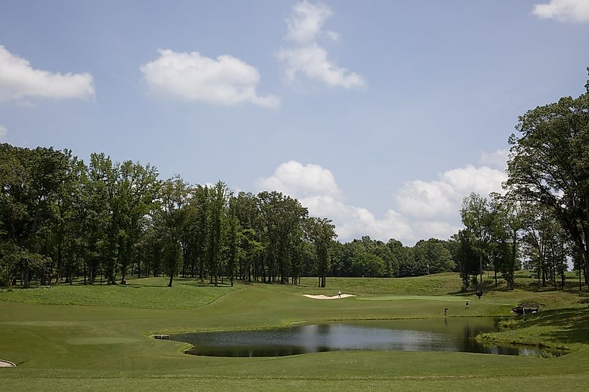 The Robert Trent Jones Golf Trail at The Shoals, Muscle Shoals, Alabama