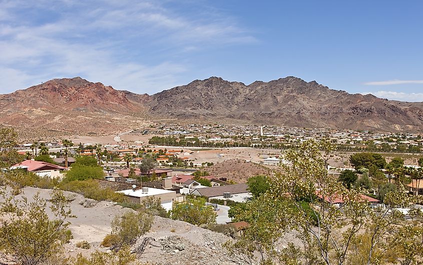 Boulder City, Nevada a residential urban landscape.
