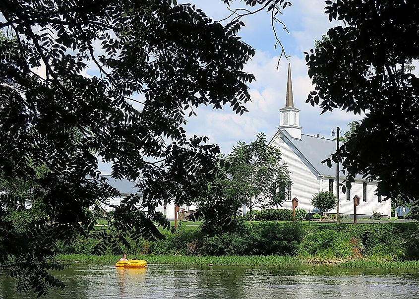 St. Francis of Assisi (Townsend, Tennessee) - church on the Little River