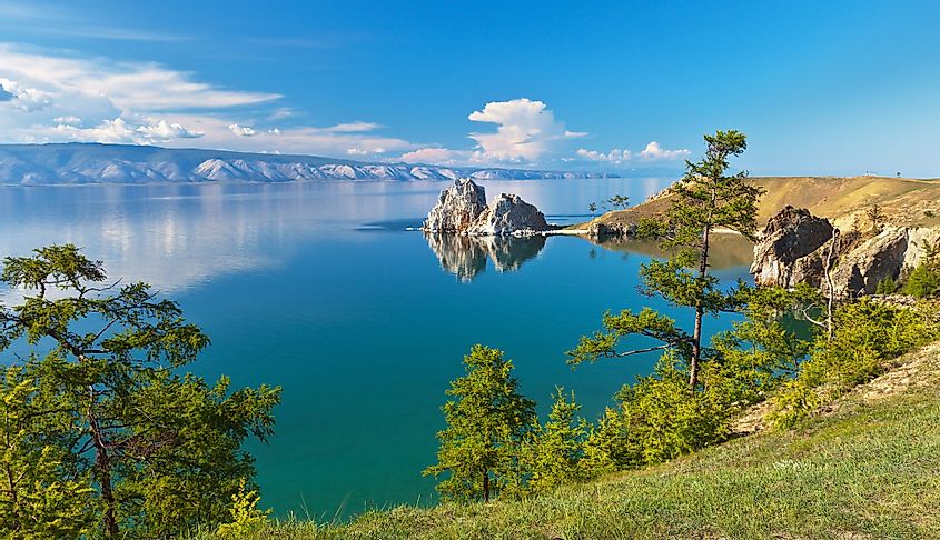 Lake Baikal island