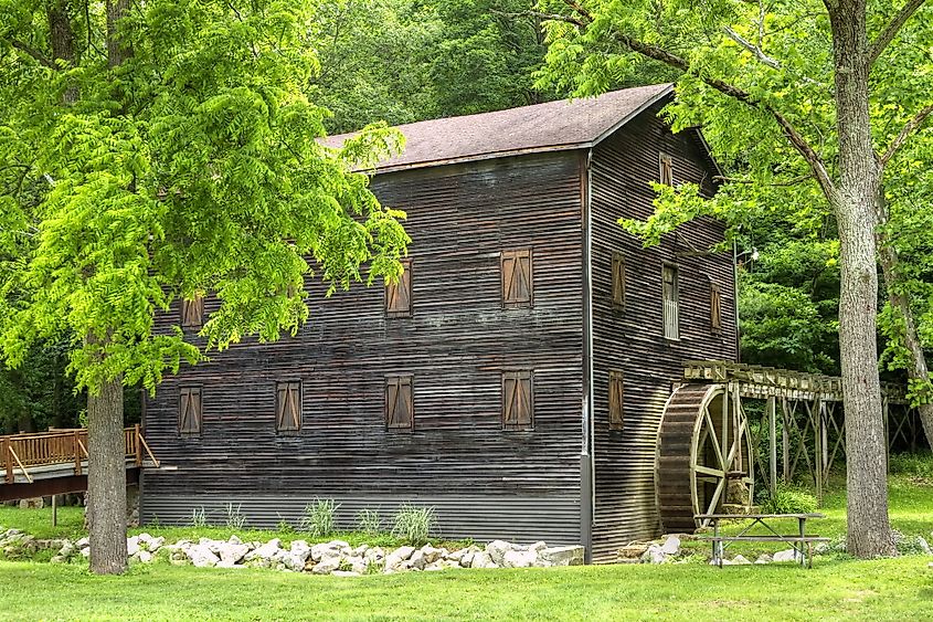 Wolf Creek Grist Mill, Loudonville, Ohio.