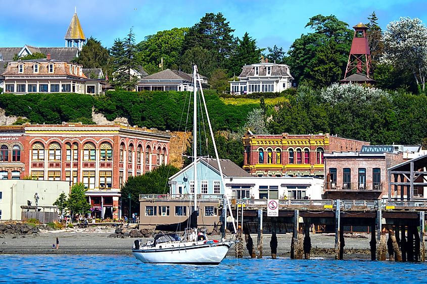 The historical city of Port Townsend, Washington.