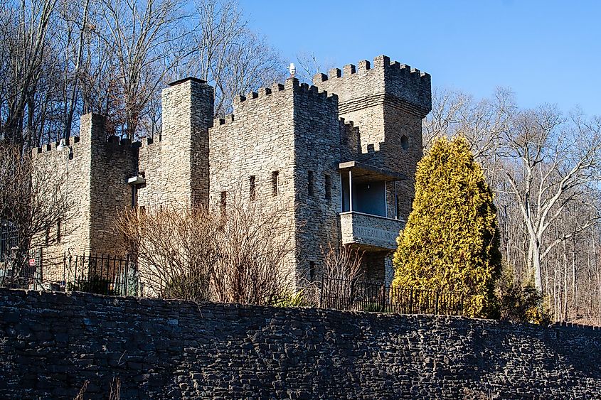 A castle in Loveland, Ohio.