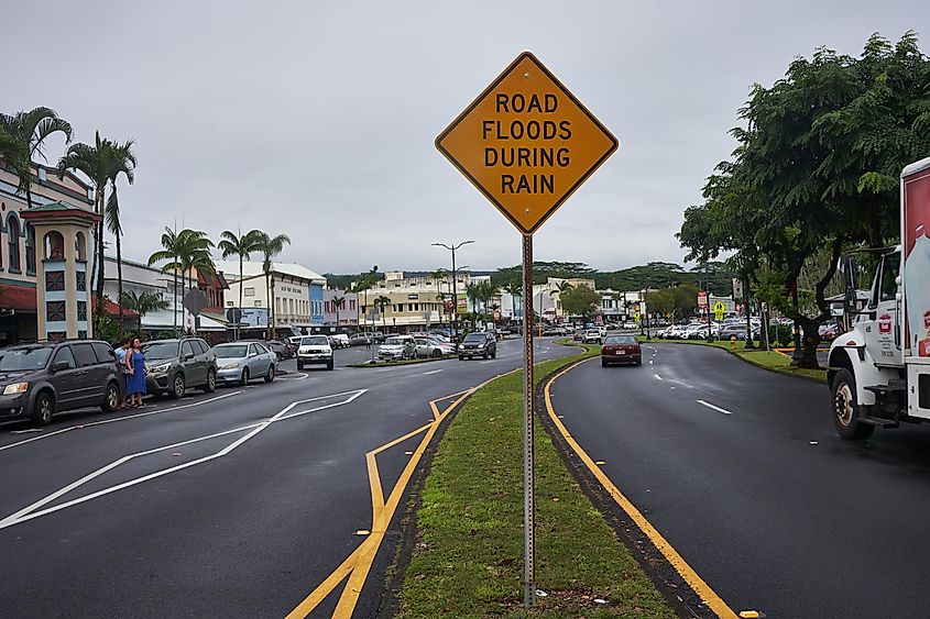 Street view in Hilo Hawaii, via Tada Images / Shutterstock.com