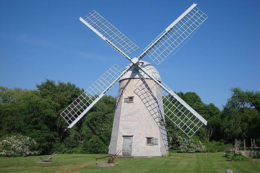 Prescott Farm Windmill Portsmouth, Rhode Island.