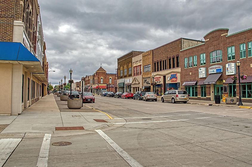 Austin, a small town located in southeastern Minnesota, situated off Interstate 90.