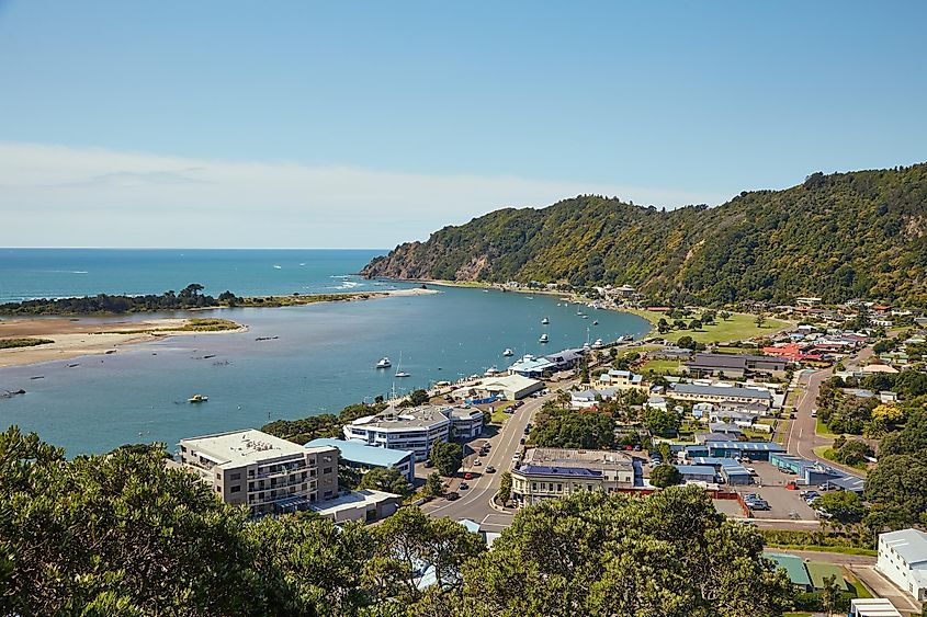 New Zealand town of Whakatane