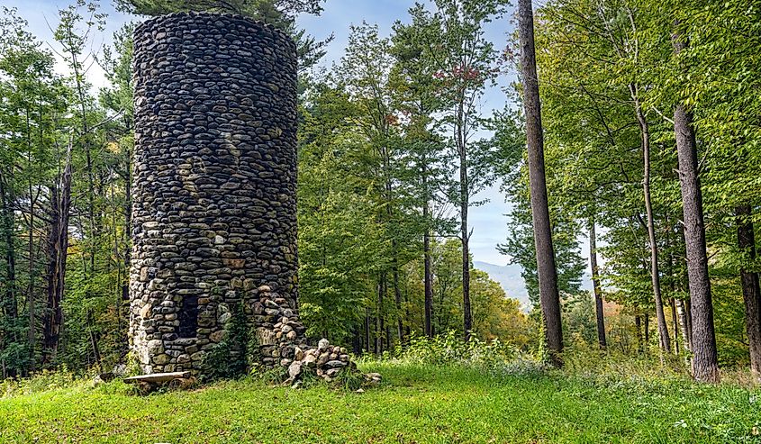 Pinnacle Tower in Dorset Village, Vermont.