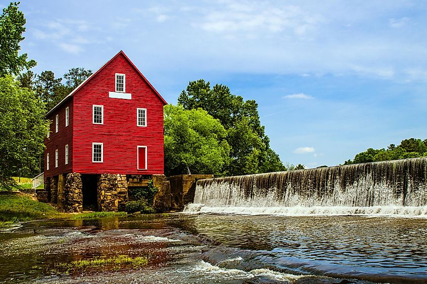 Starr's Mill near Fayetteville, Georgia.