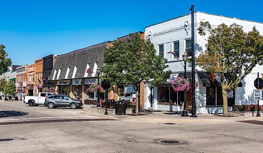 Downtown Crystal Lake, Illinois. Image credit Pix by Painter via Shutterstock