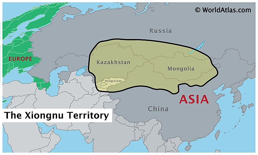 the xiongnu territory
