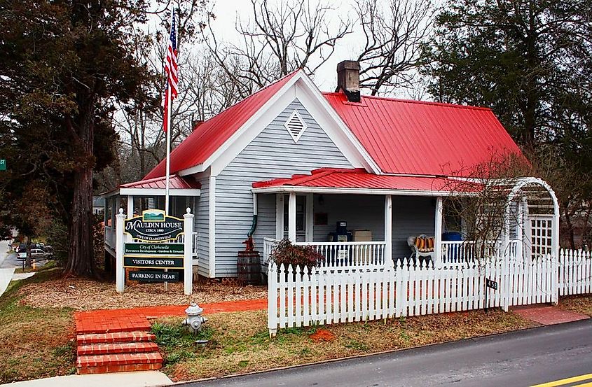 Mauldin House in Clarkesville, Georgia.