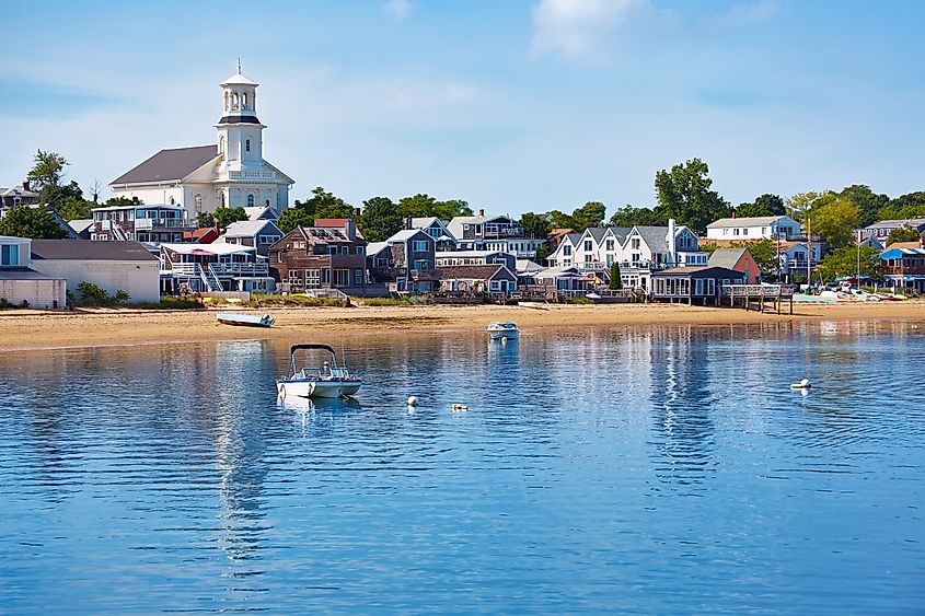 Cape Cod Provincetown beach in Massachusetts