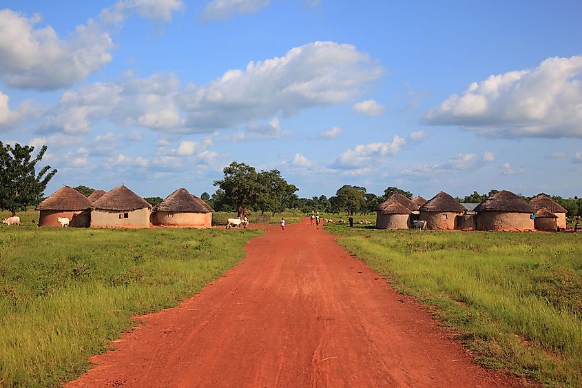 Village in Burkina Faso.