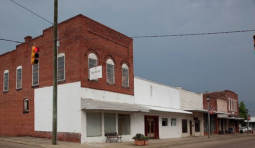 Historic buildings in Camden, Alabama
