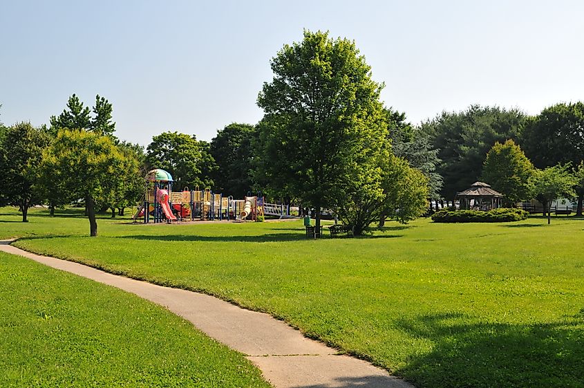 Swift Memorial Park in Hockessin, Delaware