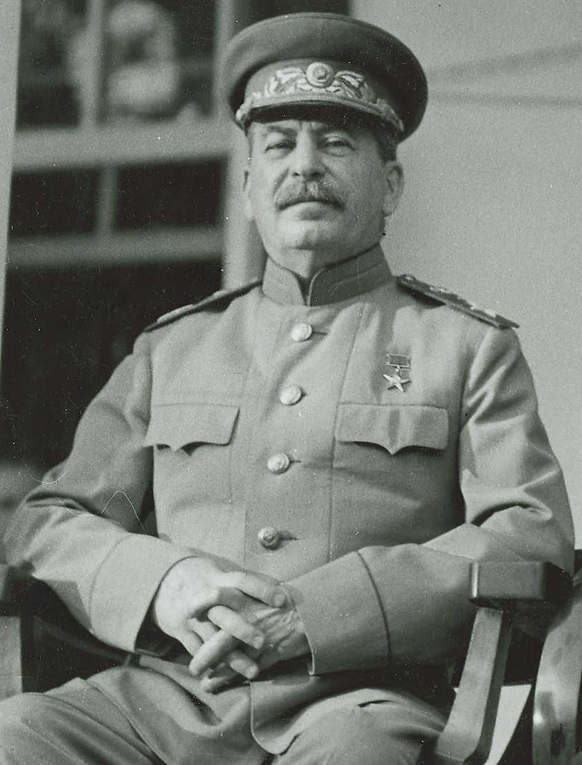 Joseph Stalin, former leader of the Soviet Union who opposed greater Ukrainian autonomy