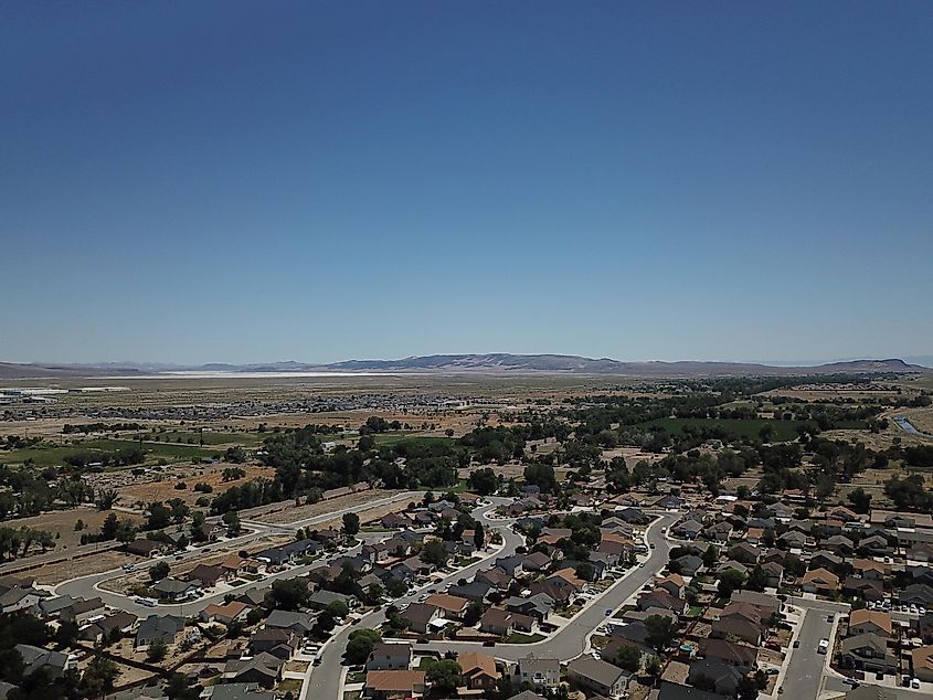 Fernley NV subdivisions.