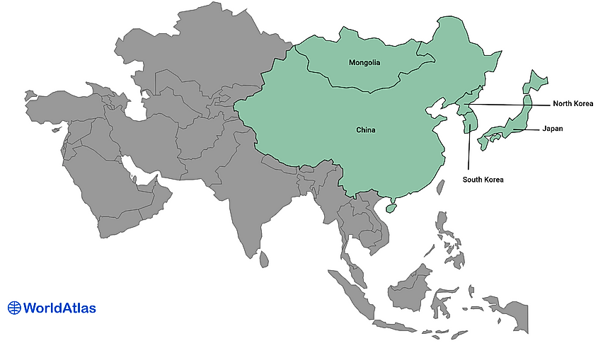 Eastern Asian countries