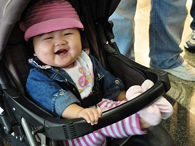 happy baby