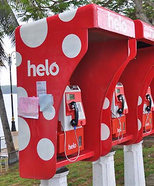 phone booths