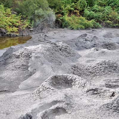 mud boiling