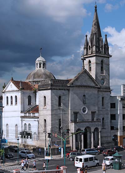 brazil, manaus, 19th century church