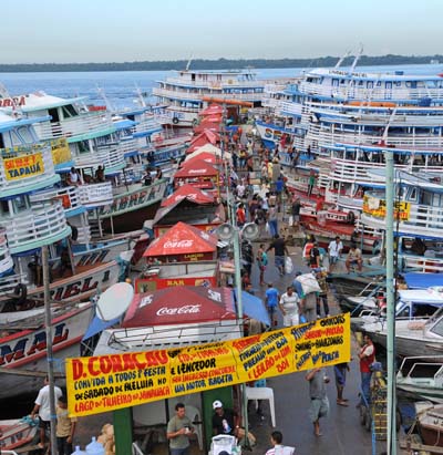 ferries in manuas brazil