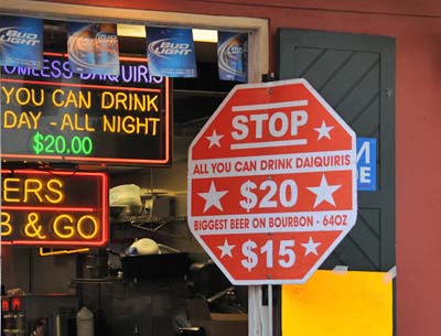 all you can drink