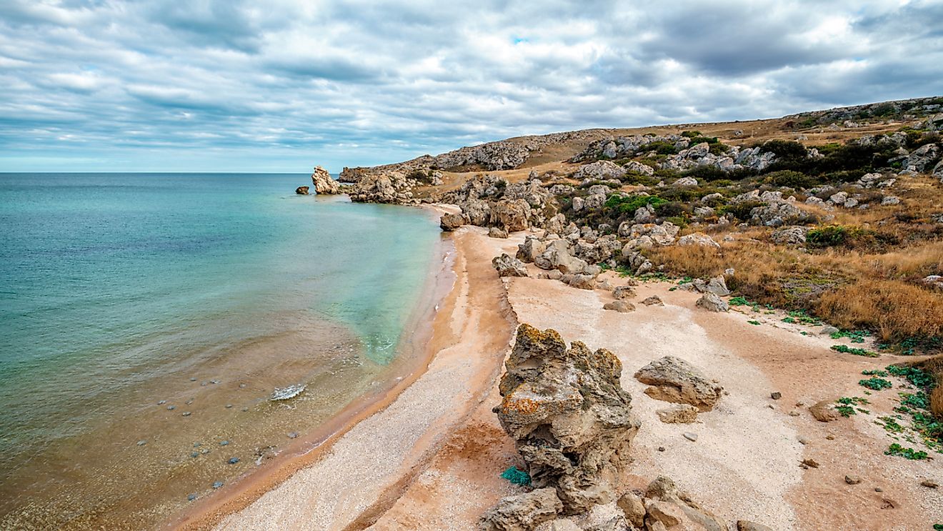 Sea of Azov, Crimean, Ukraine.