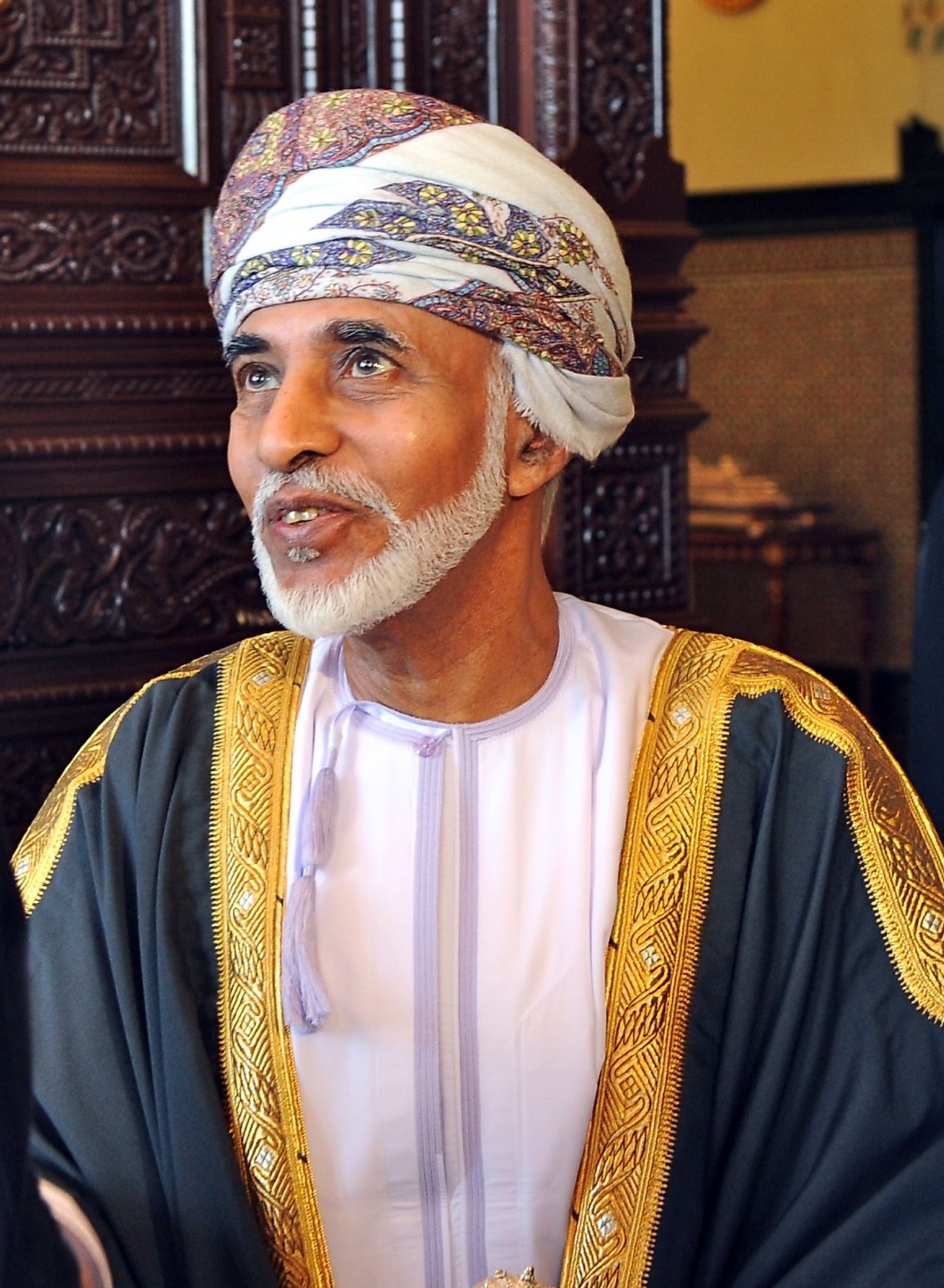 #6 Qaboos bin Said al Said of Oman - 45 Years, 182 Days 