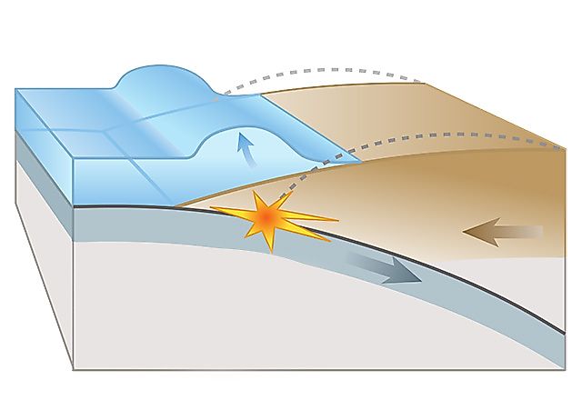 a diagram of a tsunami tsunamis when tectonics and water combine worldatlas a diagram of a tsunami tsunamis when tectonics and water combine worldatlas