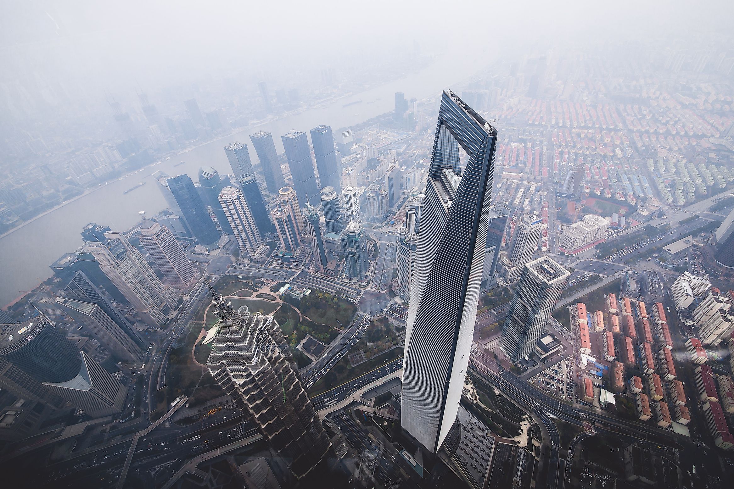 #9 Shanghai World Financial Centre, China - 1614 feet 