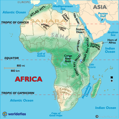 sahara desert map tableau