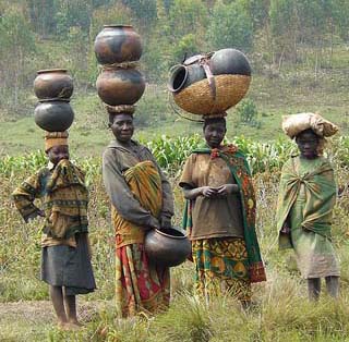Batwa women