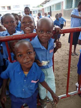 Congo school children