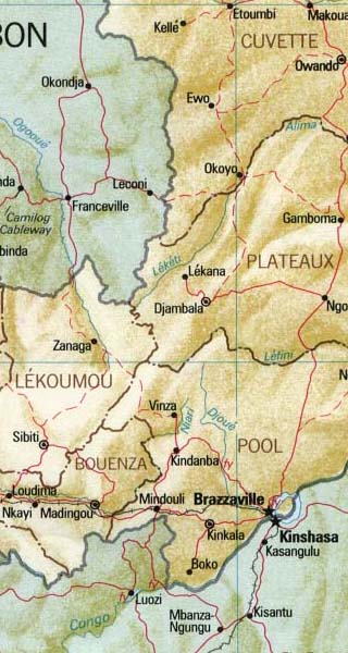Congo map