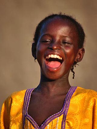 African girl