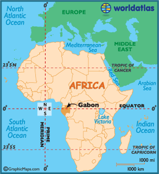 libreville map