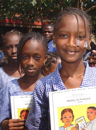 Guinea schoolgirls