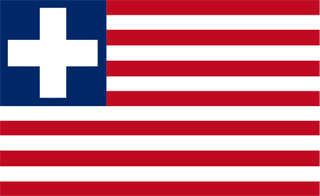 Flag of Liberia 1827