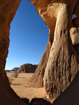 Natural Arch, Jebel Acacus, Sahara Desert, Libya