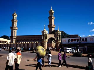 Busy Street in a City, Lilongwe, Malawi