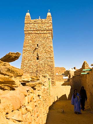 Ksar of the Medieval Trading Centre of Chinguetti, UNESCO World Heritage Site, Northern Mauritania