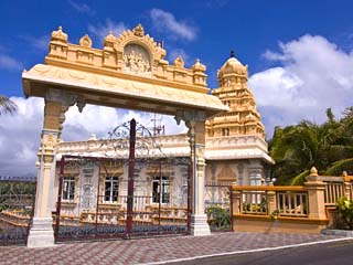 Hindu Temple in Northern Mauritius, Mauritius, Africa
