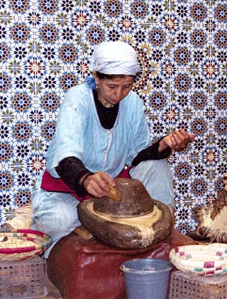 production of argan oil