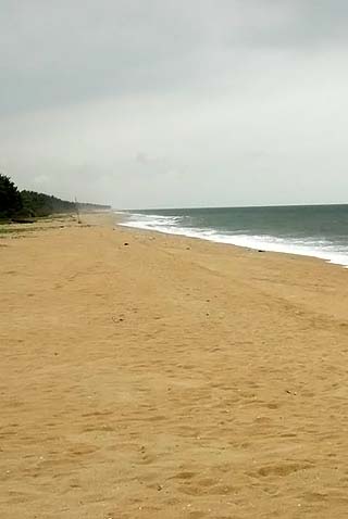 Atlantic coastline Nigeria