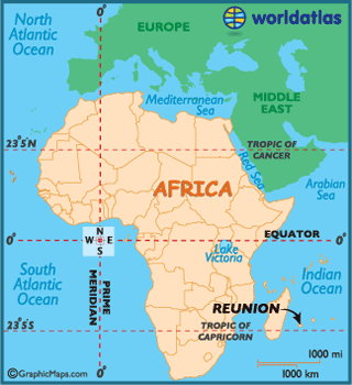 Map of Reunion Island and Reunion Map and Information Page - WorldAtlas.com