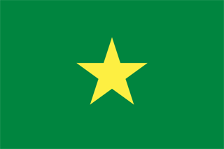 Flag of Senegal 1958